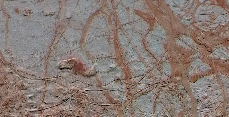Imágenes de satélite de Europa. Fotos: NASA